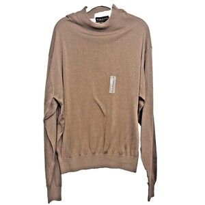Baracuta Sweater Men's XXL  Brown Sweater NWT  classic minimalist